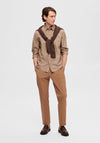 Selected Homme Rick Oxford Flex Shirt, Dark Earth