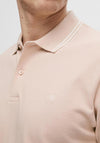 Selected Homme Dante Sports Polo Shirt, Cameo Rose