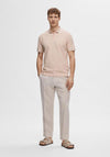 Selected Homme Dante Sports Polo Shirt, Cameo Rose