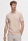 Selected Homme Dante Sports Polo Shirt, Cameo Rose