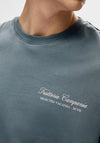Selected Homme Back Graphic T-Shirt, Stormy Weather