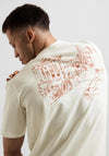 Selected Homme Back Graphic T-Shirt, Cloud Dancer