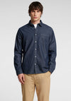 Selected Homme Carlo Denim Shirt, Dark Blue Denim