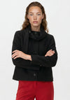 Selected Femme Darla Scarf Detail Jacket, Black