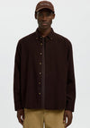 Selected Homme Noah Shirt, Brown Mix