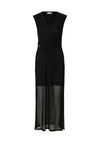Selected Femme Floga Slim Ankle Dress, Black