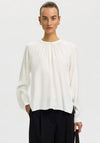 Selected Femme Jonna Blouse, White