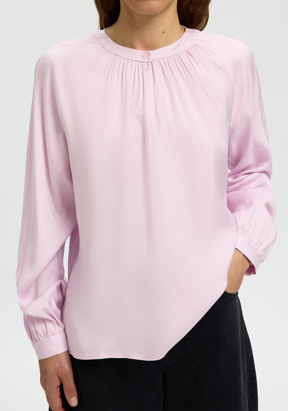 Selected Femme Jonna Blouse, Pink