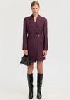 Selected Femme Lisa Blazer Dress, Wine