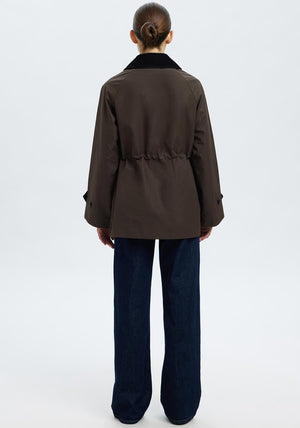 Selected Femme Wilma Heavy Jacket, Green