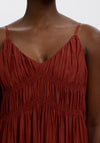 Selected Femme Jackie Maxi Dress, Brown