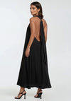 Selected Femme Halterneck Maxi Dress, Black