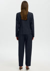 Selected Femme Signe Fitted Blazer, Navy