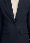 Selected Femme Signe Fitted Blazer, Navy