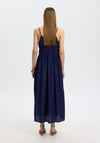 Selected Femme Jackie Maxi Dress, Navy