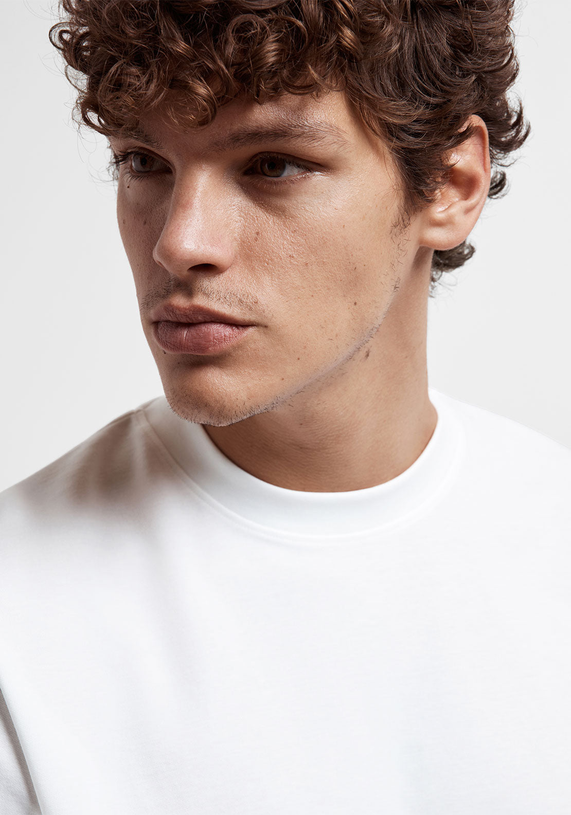 Selected Homme Oscar Loose Fit T-Shirt, White