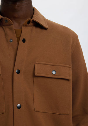 Selected Homme Jackie Overshirt, Toffee Brown