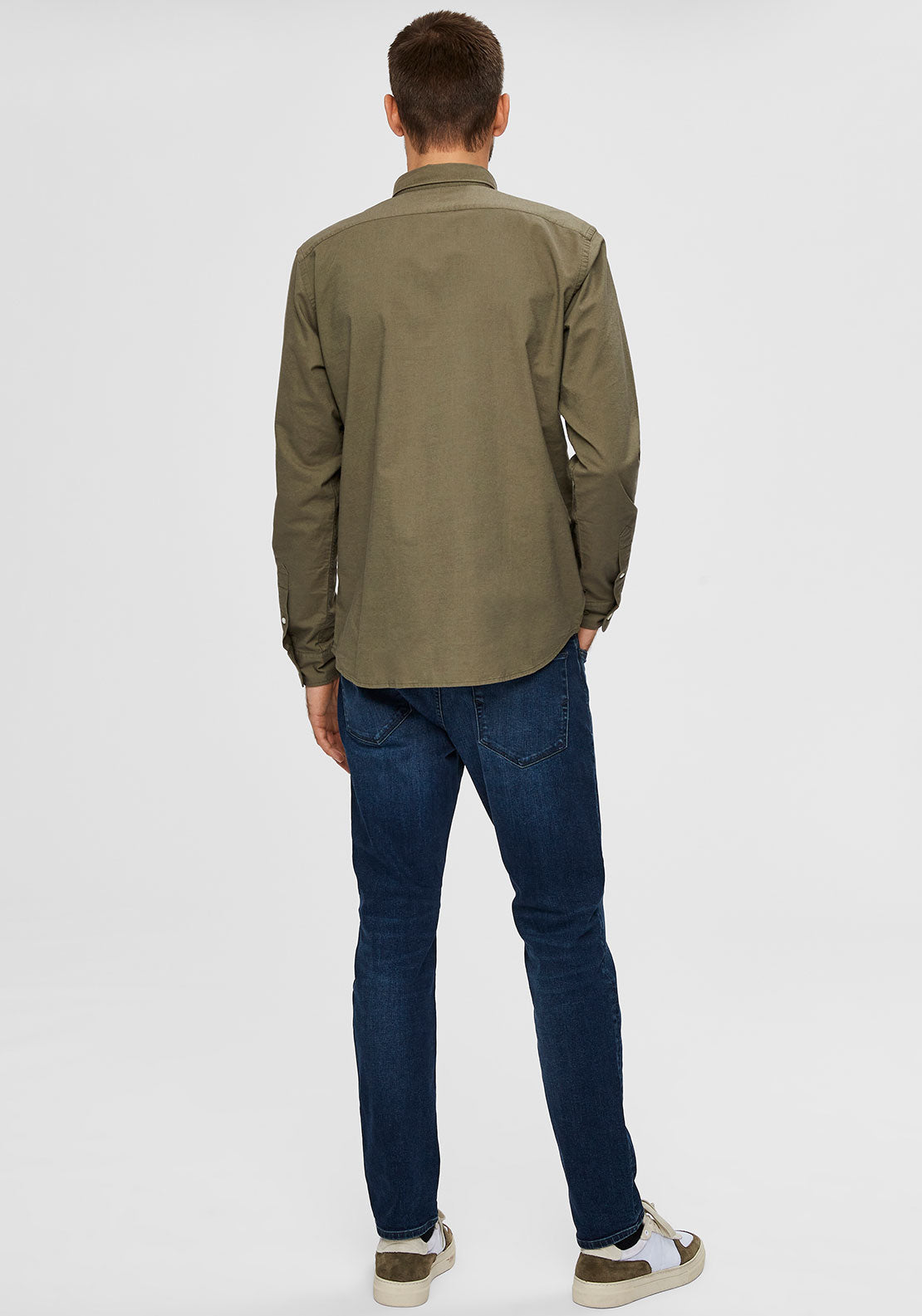 Selected Homme Rick Oxford Shirt, Green