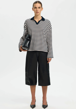 Selected Femme Milly Polo, Navy