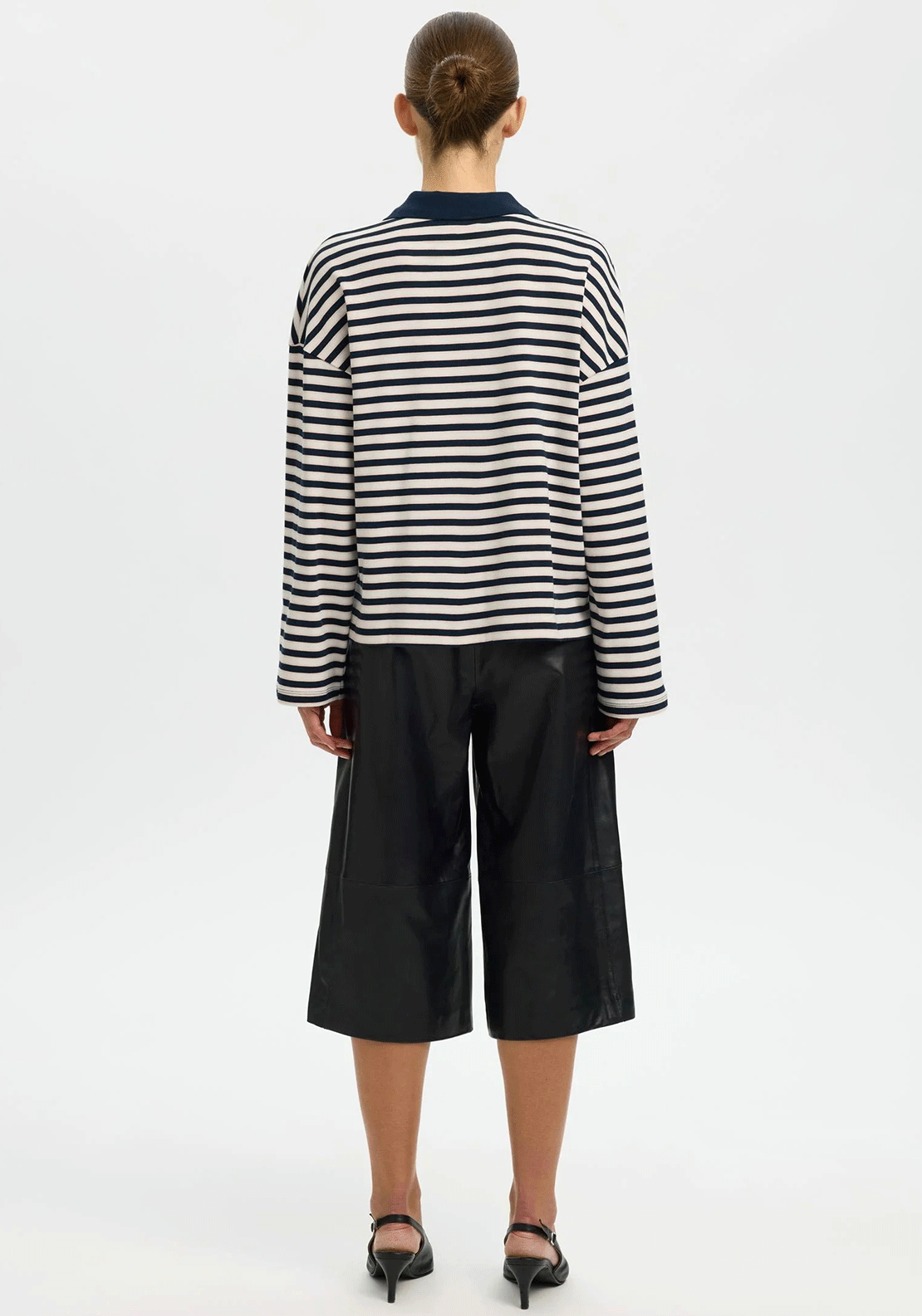 Selected Femme Milly Polo, Navy