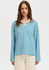 Selected Femme Milly Polo, Blue