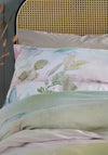 Simply Home Hazy Floral Watercolour Print Duvet Cover Set, Blue Multi