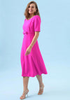 Sister by Caroline Kilkenny Pearl Midi Dress, Fuchsia