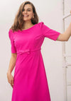 Sister by Caroline Kilkenny Pearl Midi Dress, Fuchsia