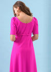 Sister by Caroline Kilkenny Pearl Midi Dress, Fuchsia