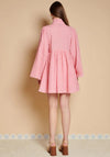 Sister Jane Keepsake Bow Mini Dress, Pink