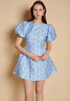 SISTER JANE BILBERRY JACQUARD MINI DRESS