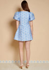 SISTER JANE BILBERRY JACQUARD MINI DRESS