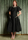 SISTER JANE VIOLA JAZQUARD MIDI DRESS