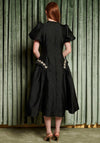SISTER JANE VIOLA JAZQUARD MIDI DRESS