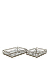Mindy Brownes Estella Mirror Serving Trays, Set of 2