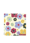 IHR Polka Floral 20 Piece Napkins, Blue