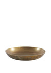 Light & Living Medium Joley Circle Dish, Antique Bronze