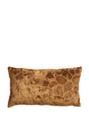 Light & Living Rectangular Zirafi Print Cushion, Brown