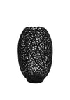 Light & Living Large Sinula Vase, Matt Black