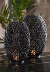 Light & Living Large Sinula Vase, Matt Black