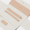 Katie Loxton A Little Sparkle Jewellery Roll, Nude Pink