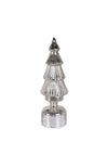 Small Silver LED Rotating Tree