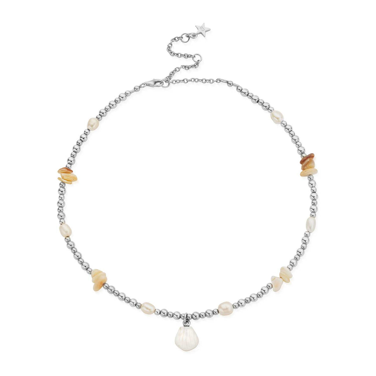 ChloBo Dream Waves Necklace, Silver