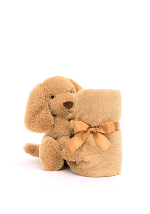 Jellycat Bashful Toffee Puppy Soother