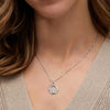 Solvar Claddagh Necklace, Silver