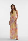 SOMETHINGNEW Heaven Halter Neck Maxi Dress, Camellia