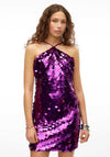 SOMETHINGNEW Margo Mini Sequin Dress, Willowherb