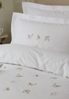 Sophie Allport Snowy Owls Duvet Cover Set, White
