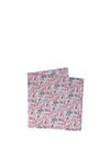Soprano Floral Tie & Pocket Square, Pink & Blue