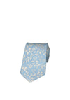 Soprano Floral Tie & Pocket Square, Sky Blue